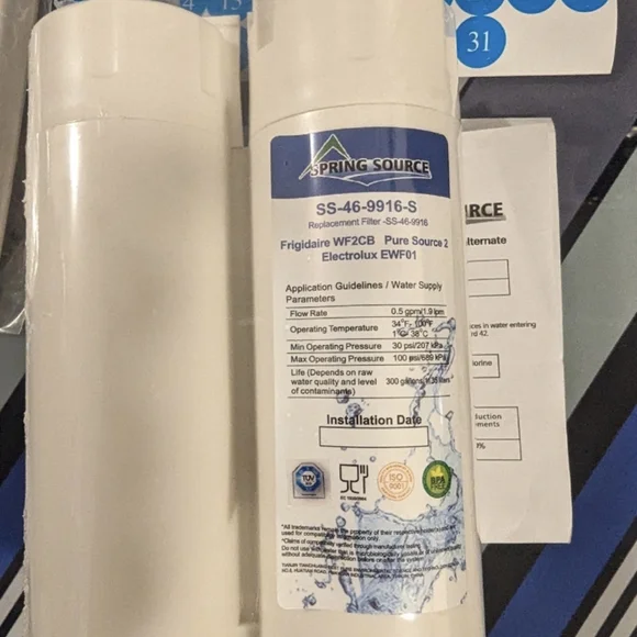 Spring Source Water Filter Replacement Set - Picture 5 of 7